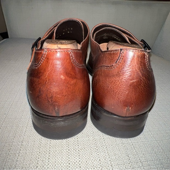 Nettleton Burro(DB) Double Monk Strap Oxford Size 8.5D - Picture 4 of 11